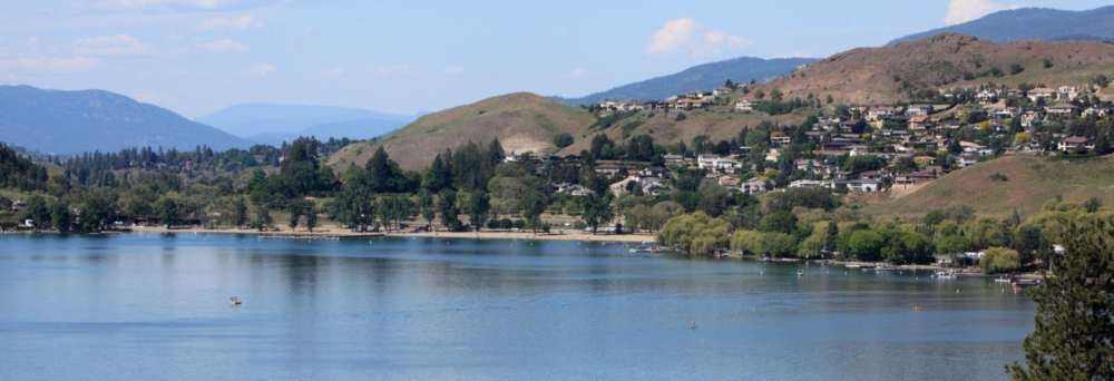 Lago situado en Vernon